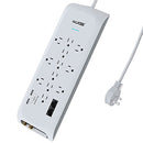 surge-protector-with-4-2-amp-usb-12-outlet-white-15-ft-840140392623