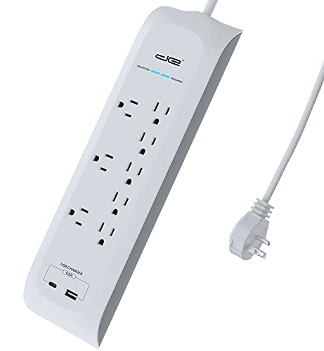 surge-protector-with-usb-c-8-outlet-white-15-ft-840140392562