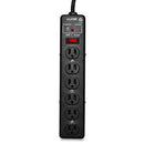 6-outlet-surge-protector-emi-filter-25-ft-metal-black-812376015249
