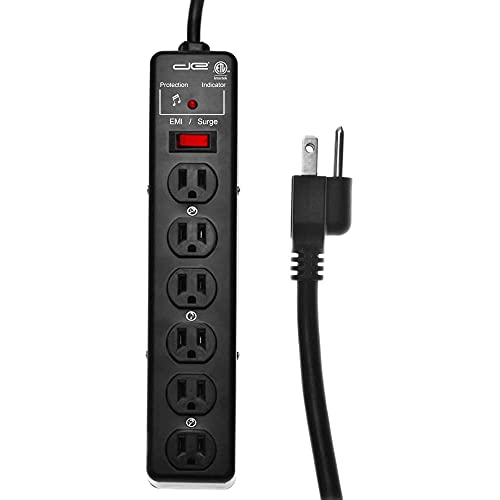 6-outlet-surge-protector-emi-filter-8-ft-metal-black-840140395471