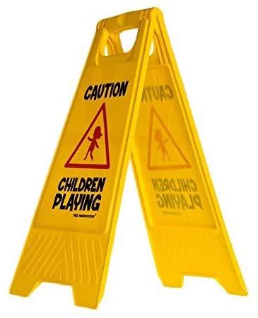 children-playing-floor-sign-yellow-B01E68CJ14