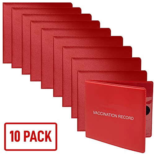 vaccine-card-holder-with-2-clear-pouches-red-10-pack-840140395778