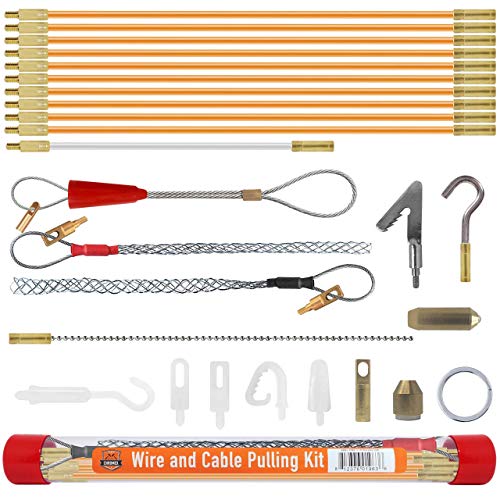 wire-and-cable-pulling-kit-11ft-fiberglass-rod-with-rubber-812376019636