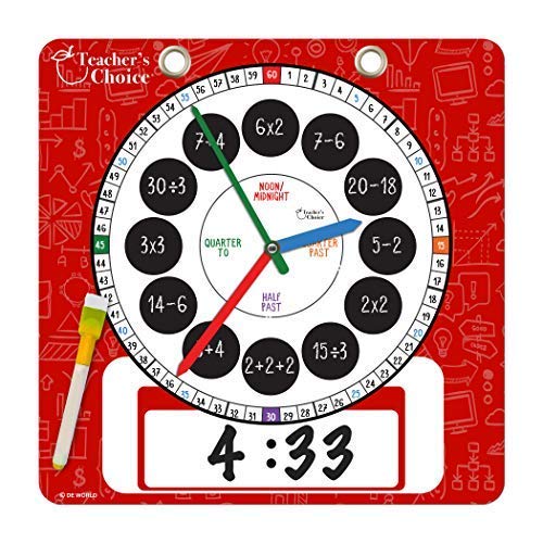 paper-demonstration-clock-1-pack-red-math-812376013221