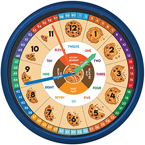 educational-wall-clock-10-inch-cookies-840140300857