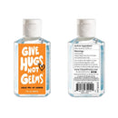 Hand Sanitizer, Give Hugs Not Germs, 2 oz, 6 Pack