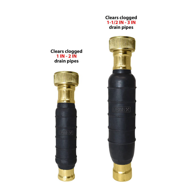 Small + Medium Drain Bladder Dual Valve