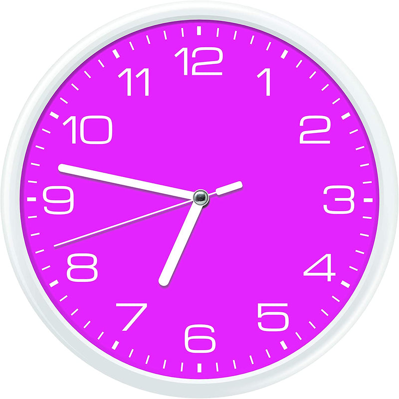 wall-clock-pink-B07PP8LKGQ