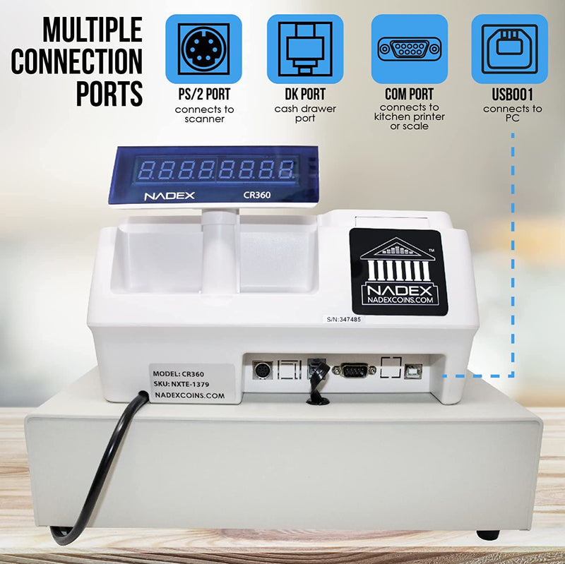 Nadex CR360 Electronic Cash Register